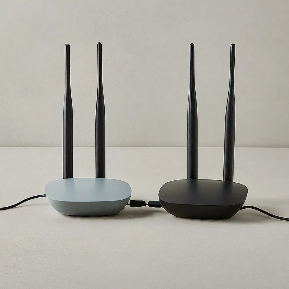 Wired Ethernet Cable Backhaul linking Mesh Wi-Fi routers