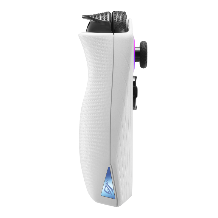 ASUS ROG Ally ergonomic side profile and shoulder triggers