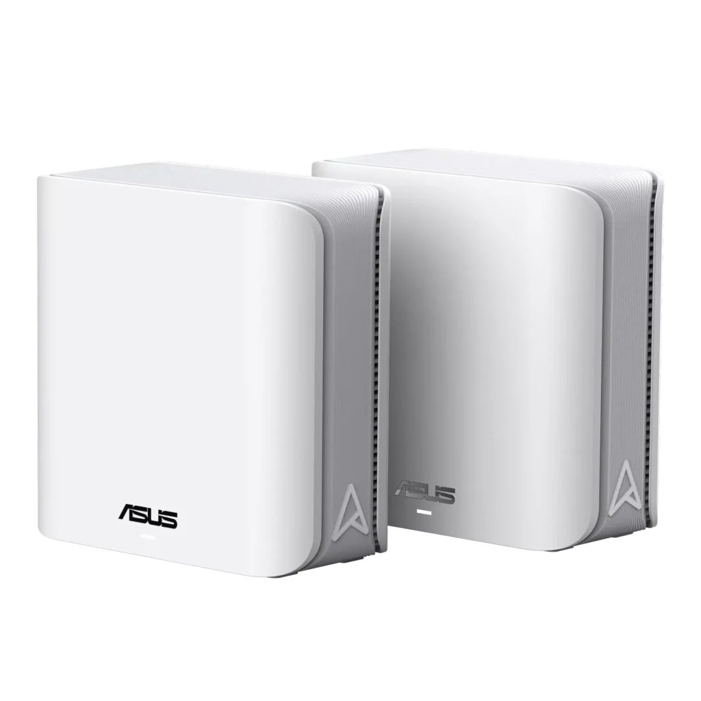 ASUS ZenWiFi BD4 in matte white finish