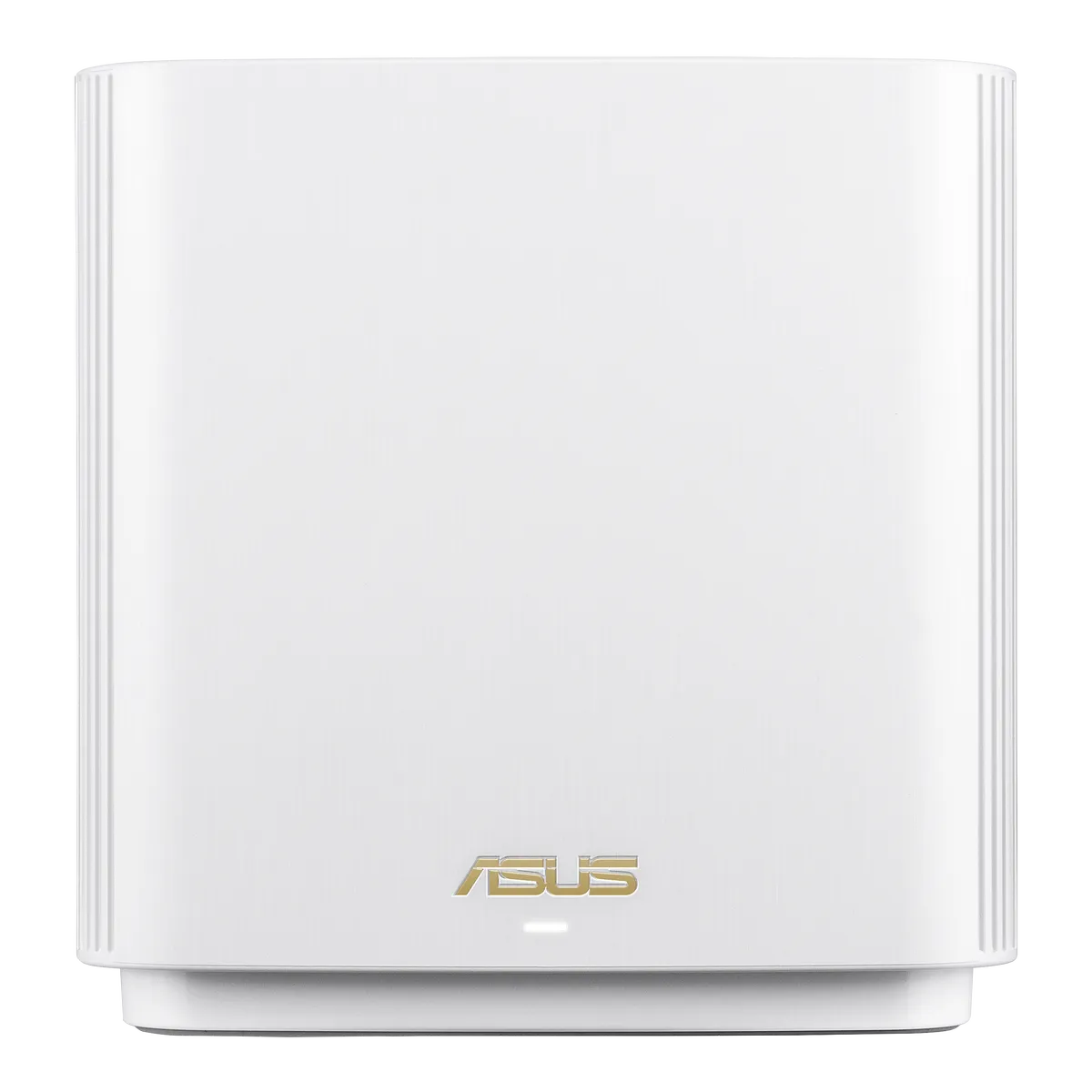 ASUS ZenWiFi XT9 front view showcasing status LED and vents