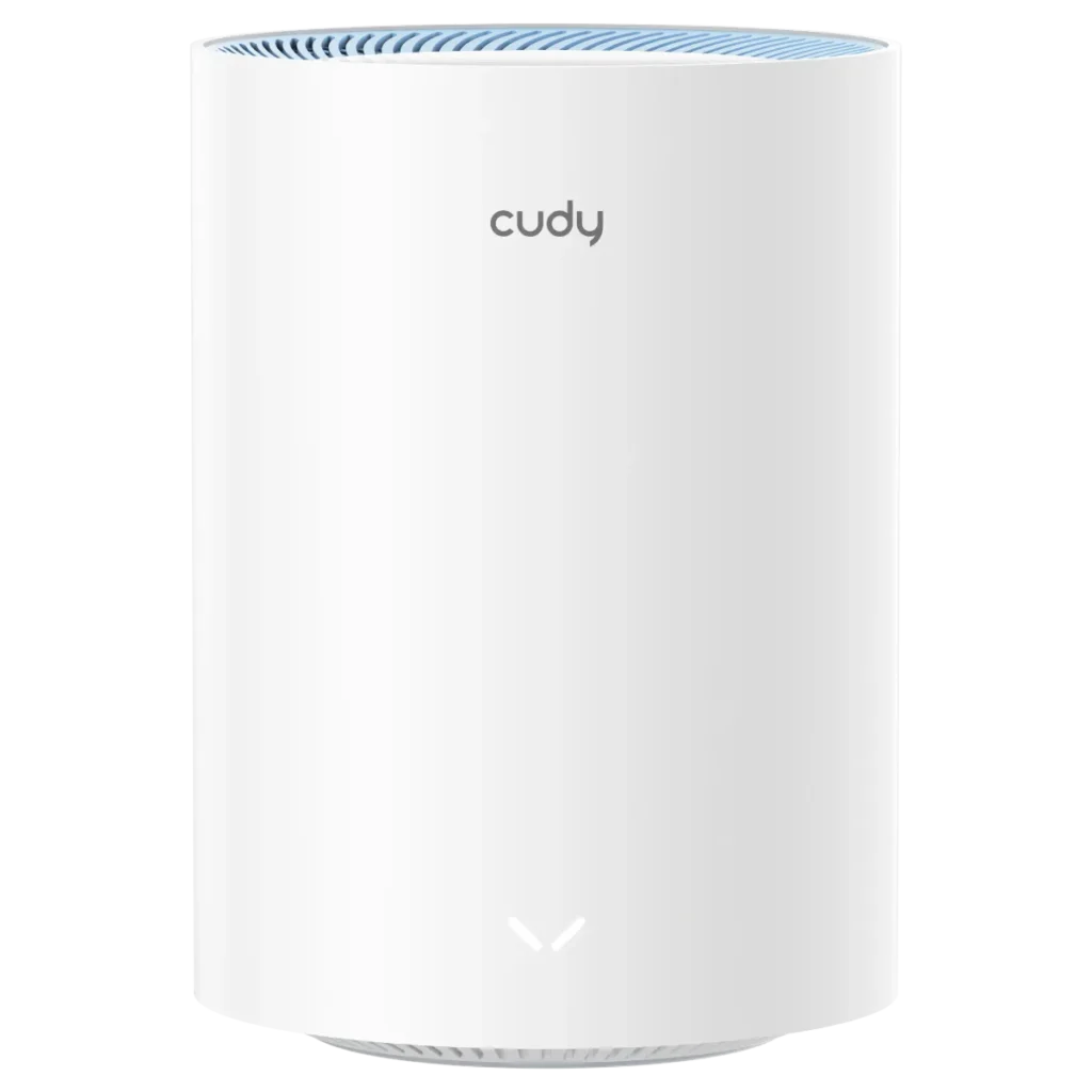 Cudy M1200 front chassis view