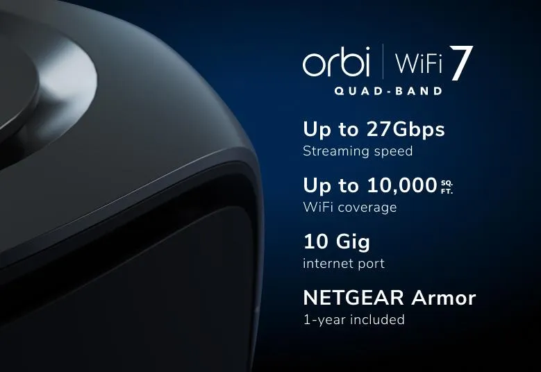 Netgear Orbi 970 technical specifications sheet