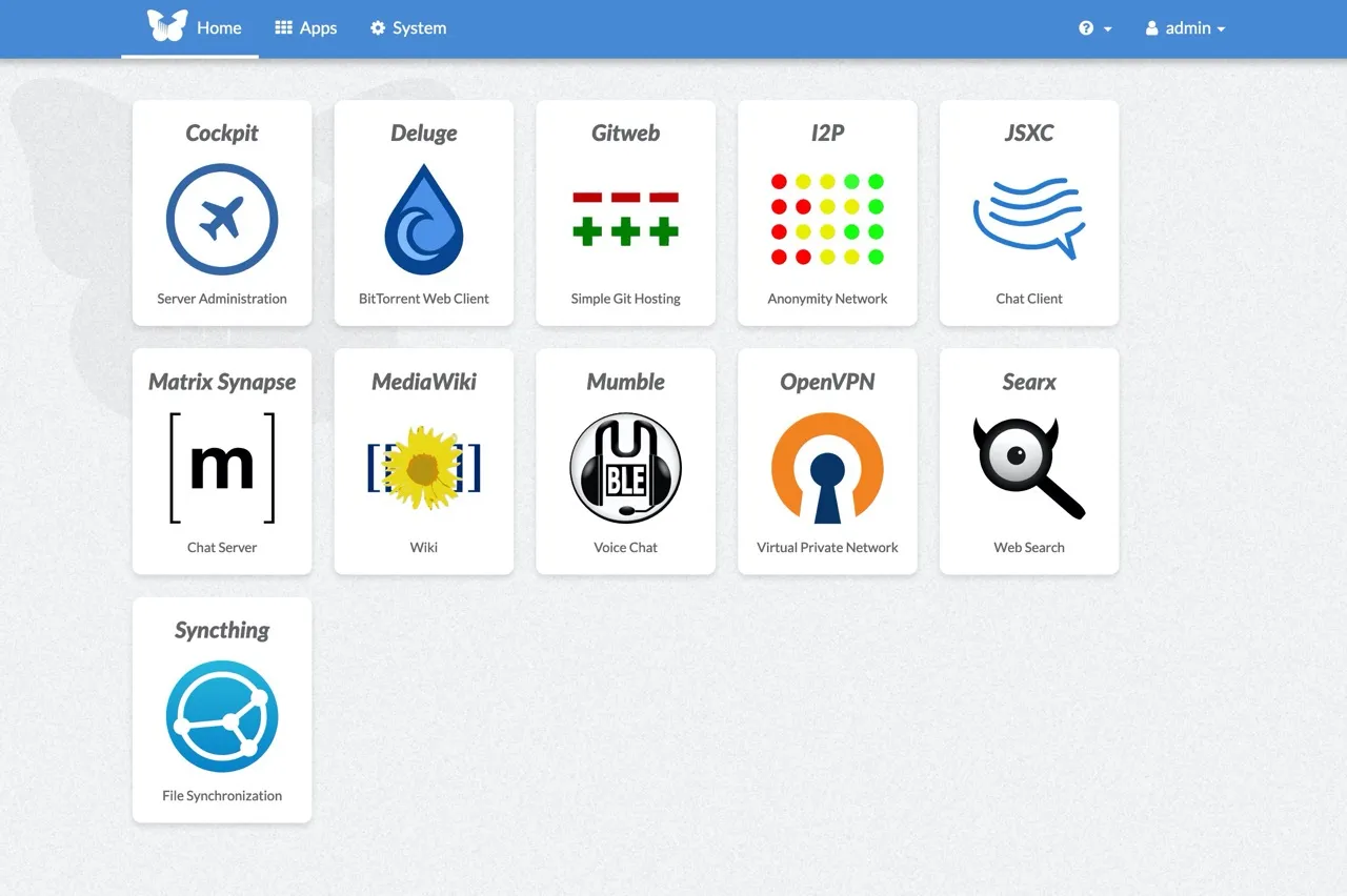 FreedomBox UI