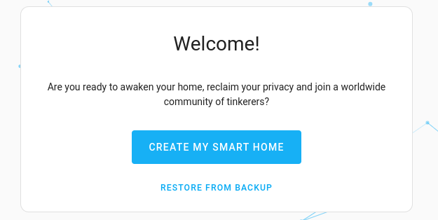Setting Up Home Assistant After Installation