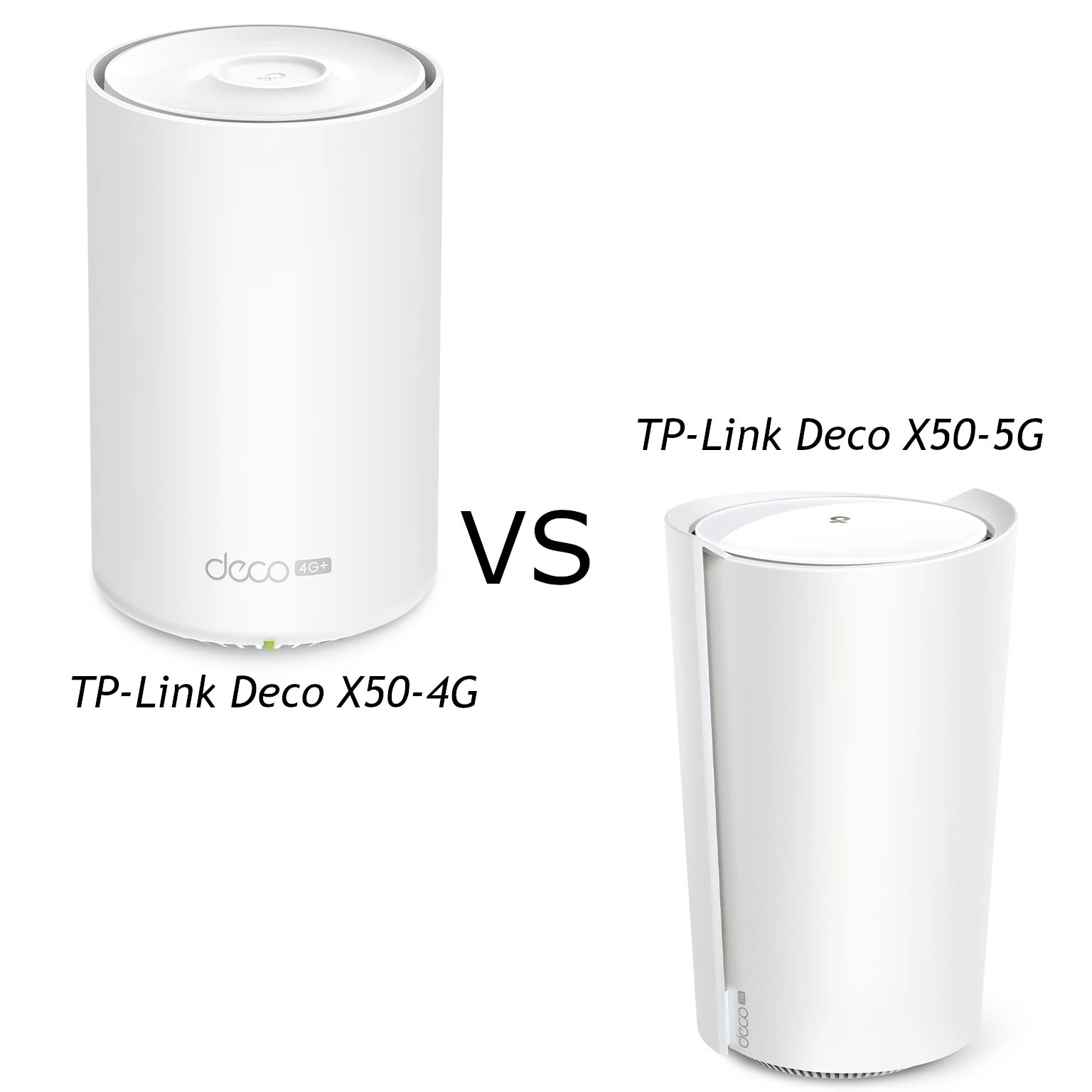 TP-Link Deco X50-5G vs X50-4G: Cellular Backup and Hardware Differences