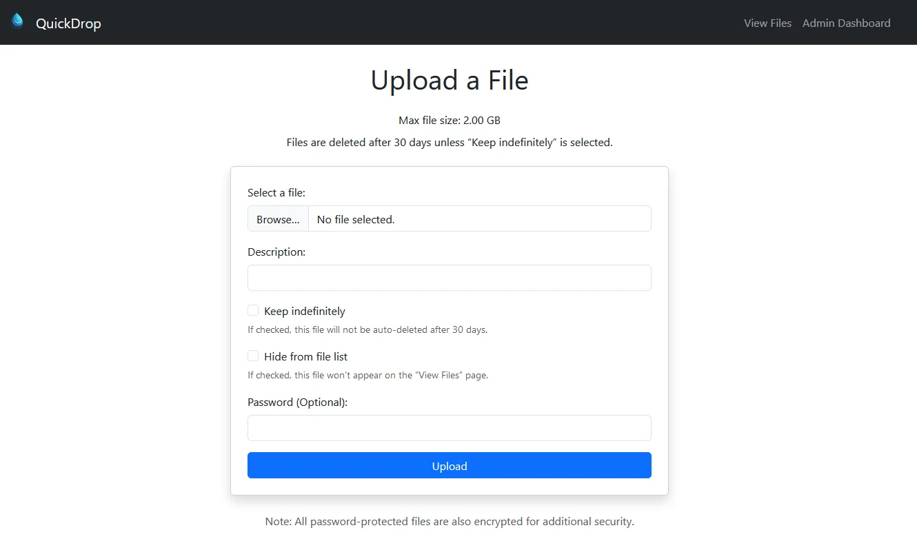 Quickdrop Screenshot