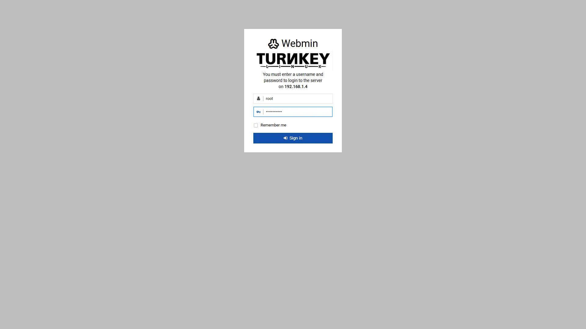 Configure NGINX Container - 11 - Webmin