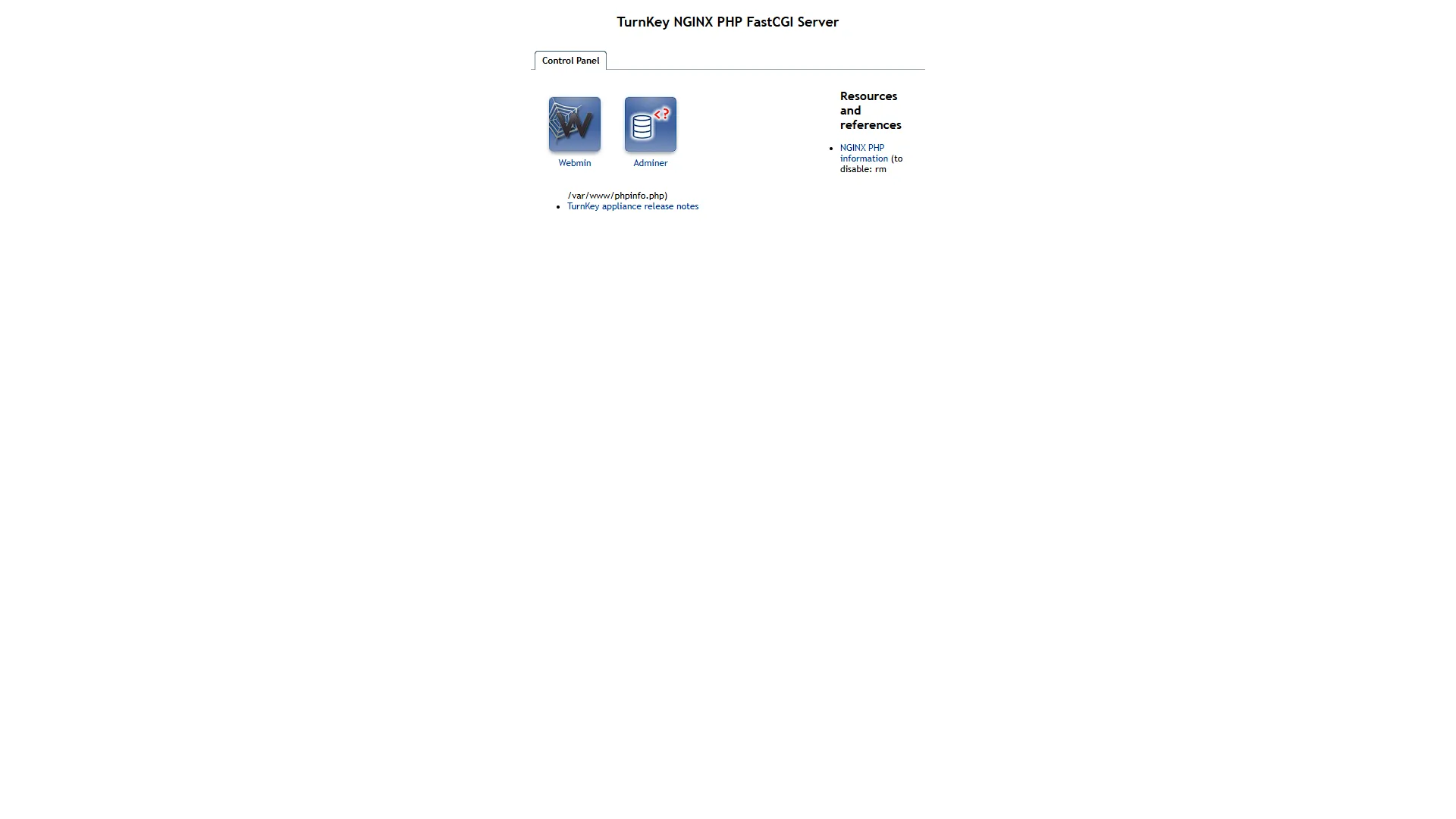 Configure NGINX Container - 8 - Web interface