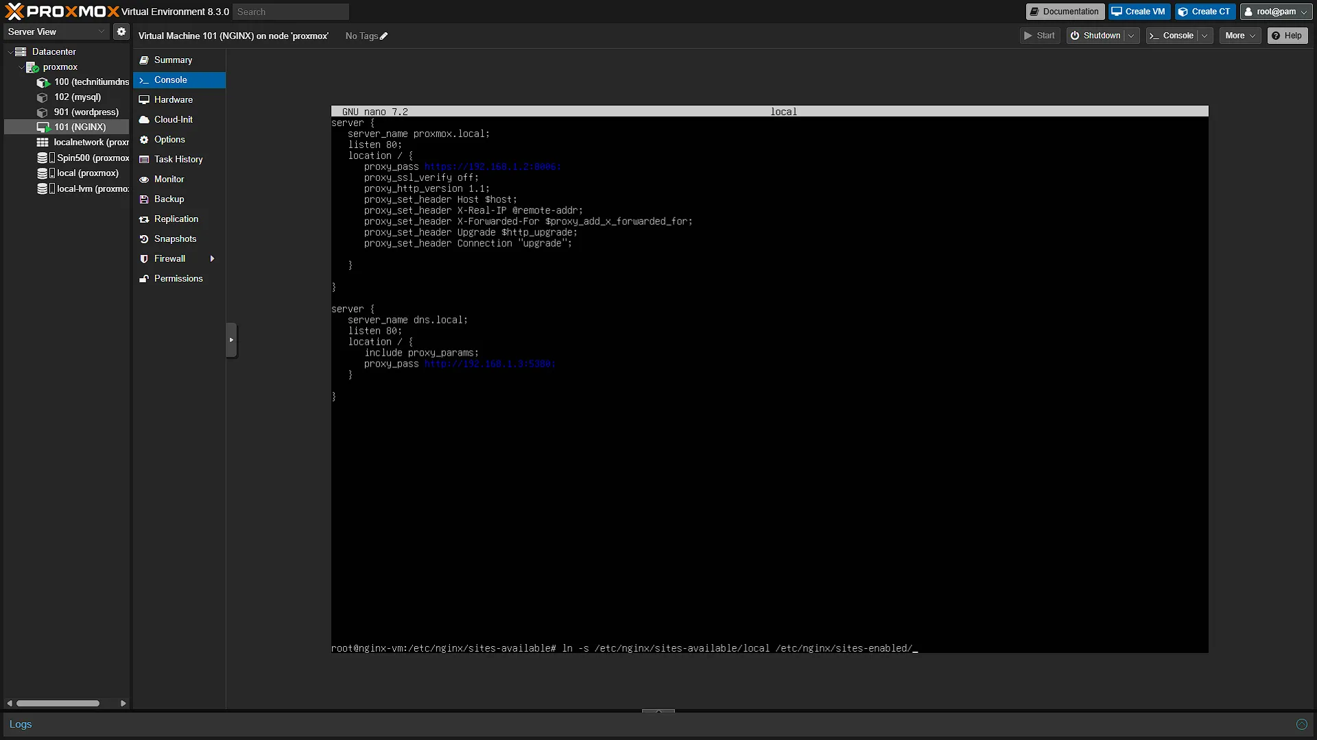 Configure Nginx - 2 - Conf file