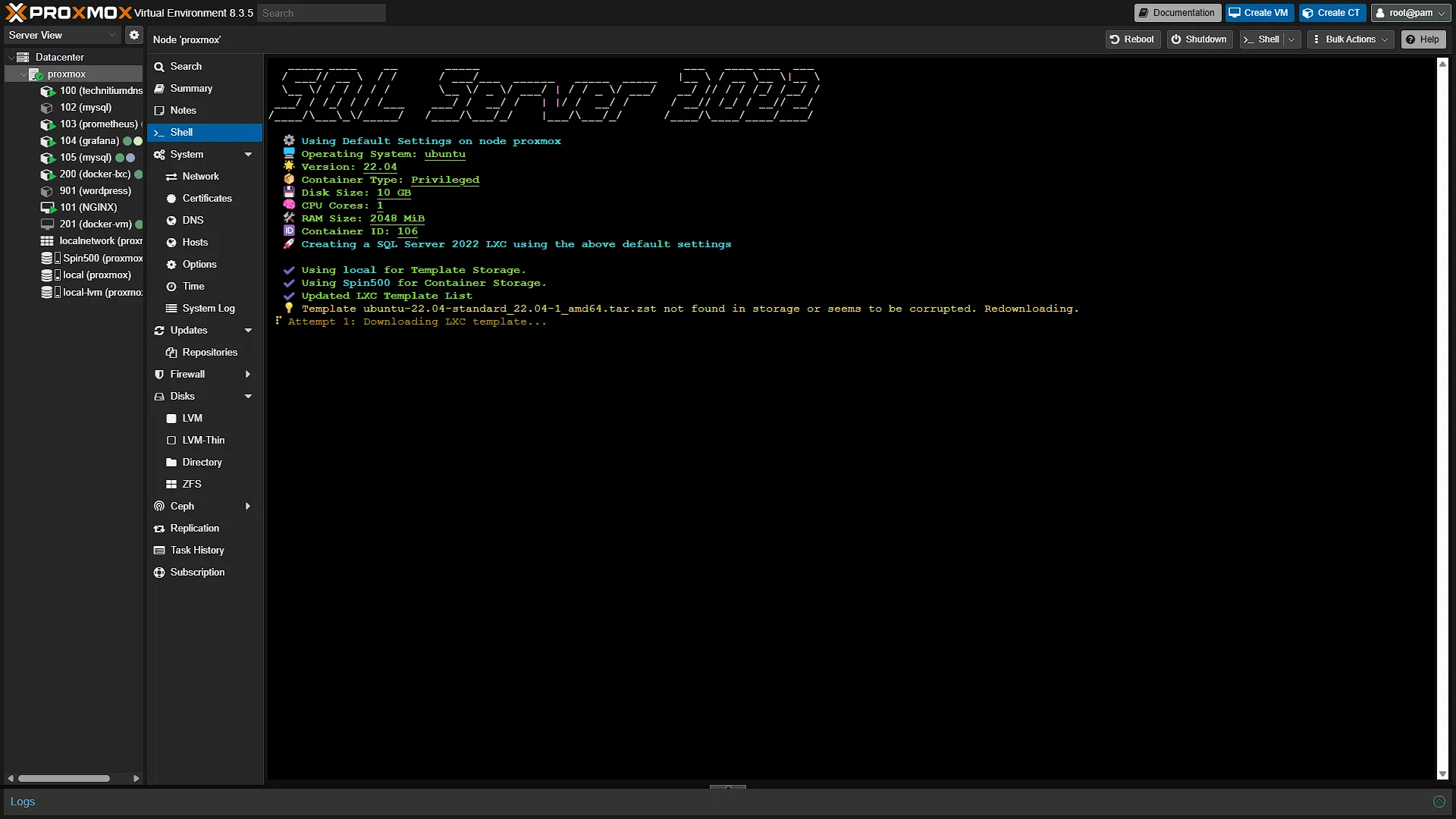 Install SQL Server - 5 - Installing
