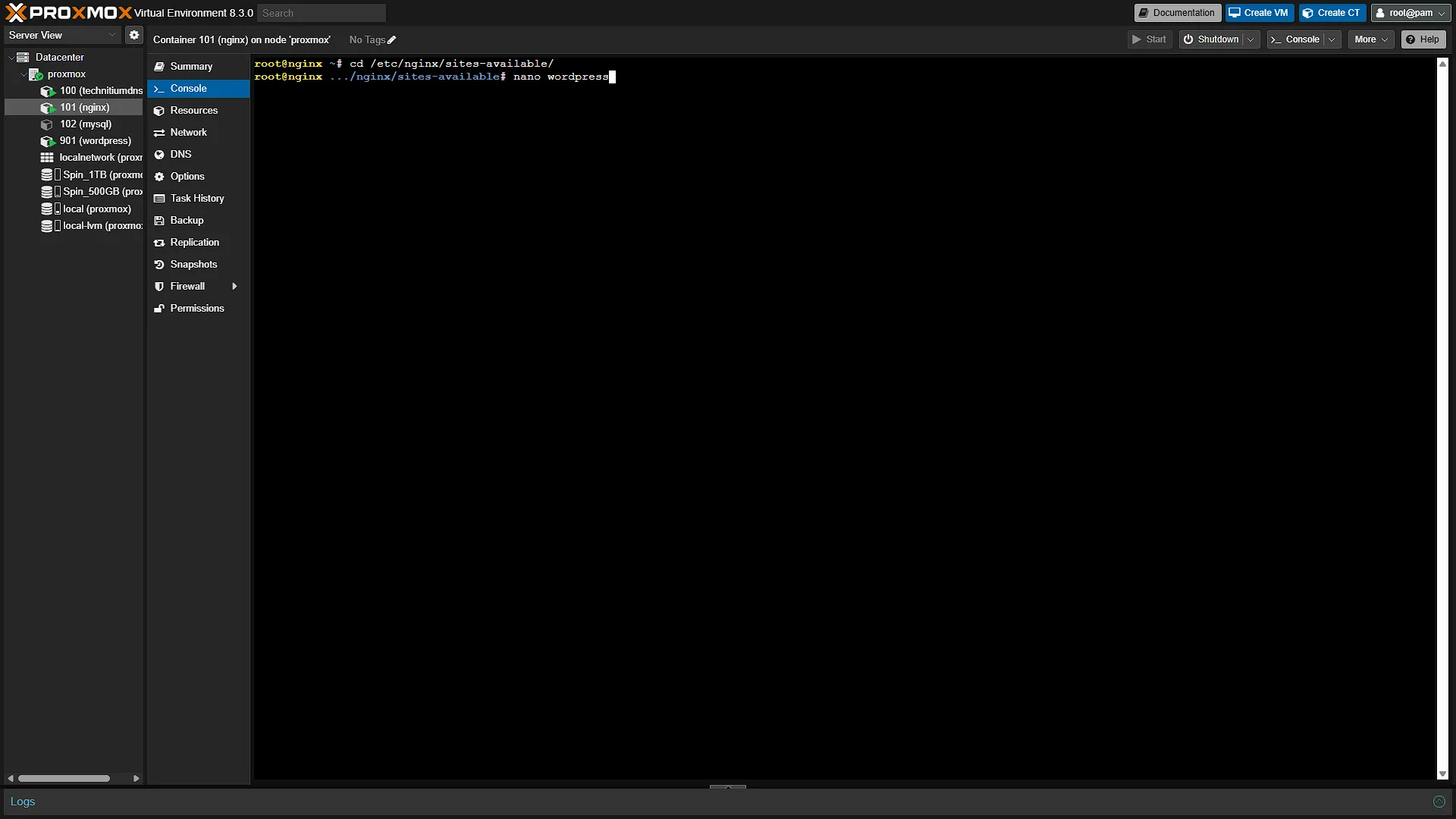 Nginx Outside Traffic Setup - 1 - New file