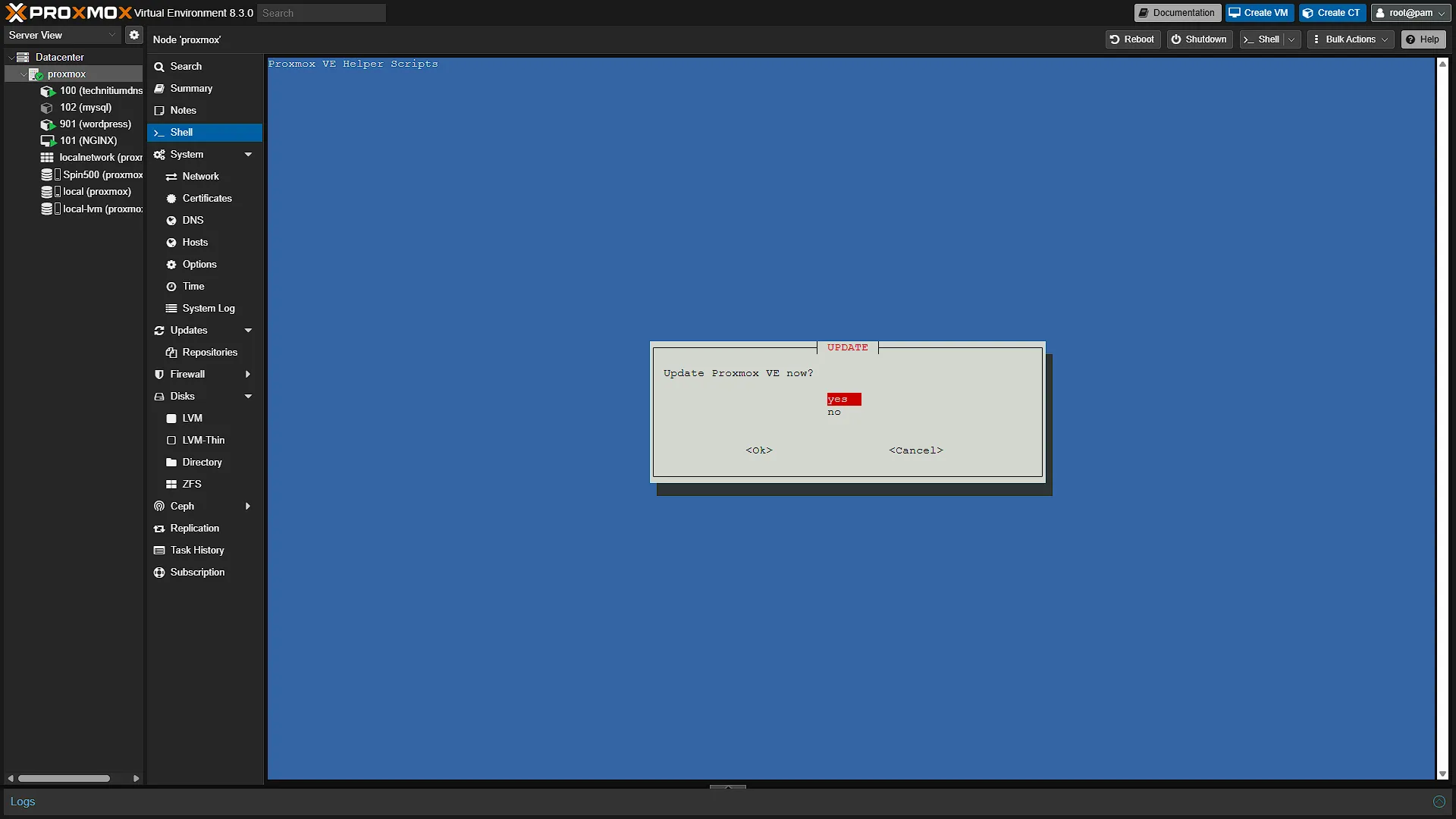 Proxmox PVE Post Install Script 11