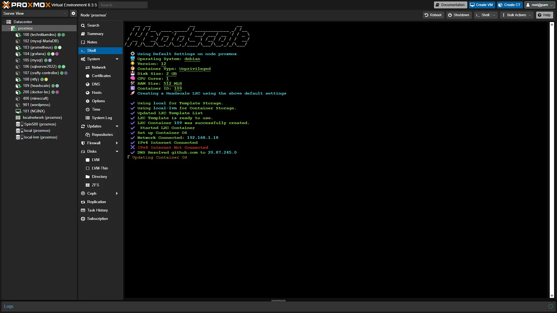 Install Headscale - 6 - Installing