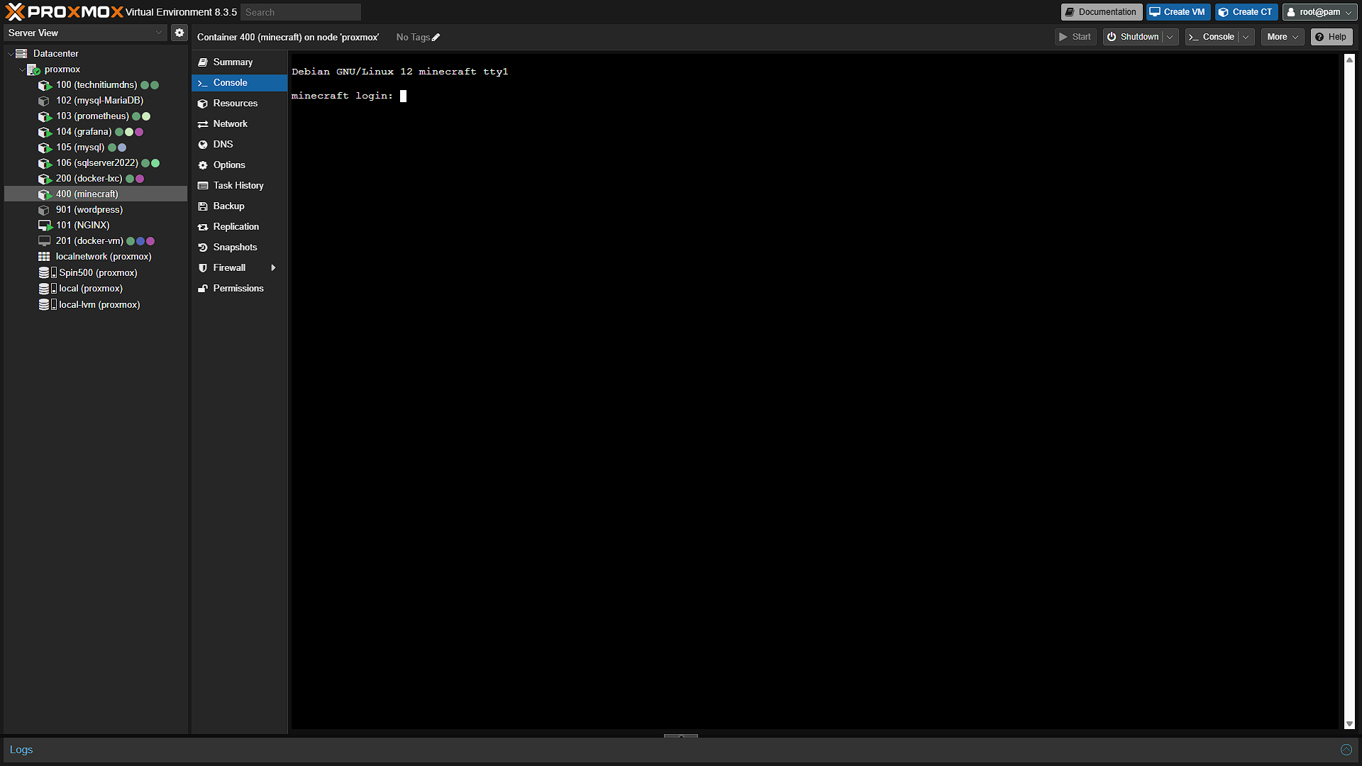 Setup Gameserver - 1 - Log In