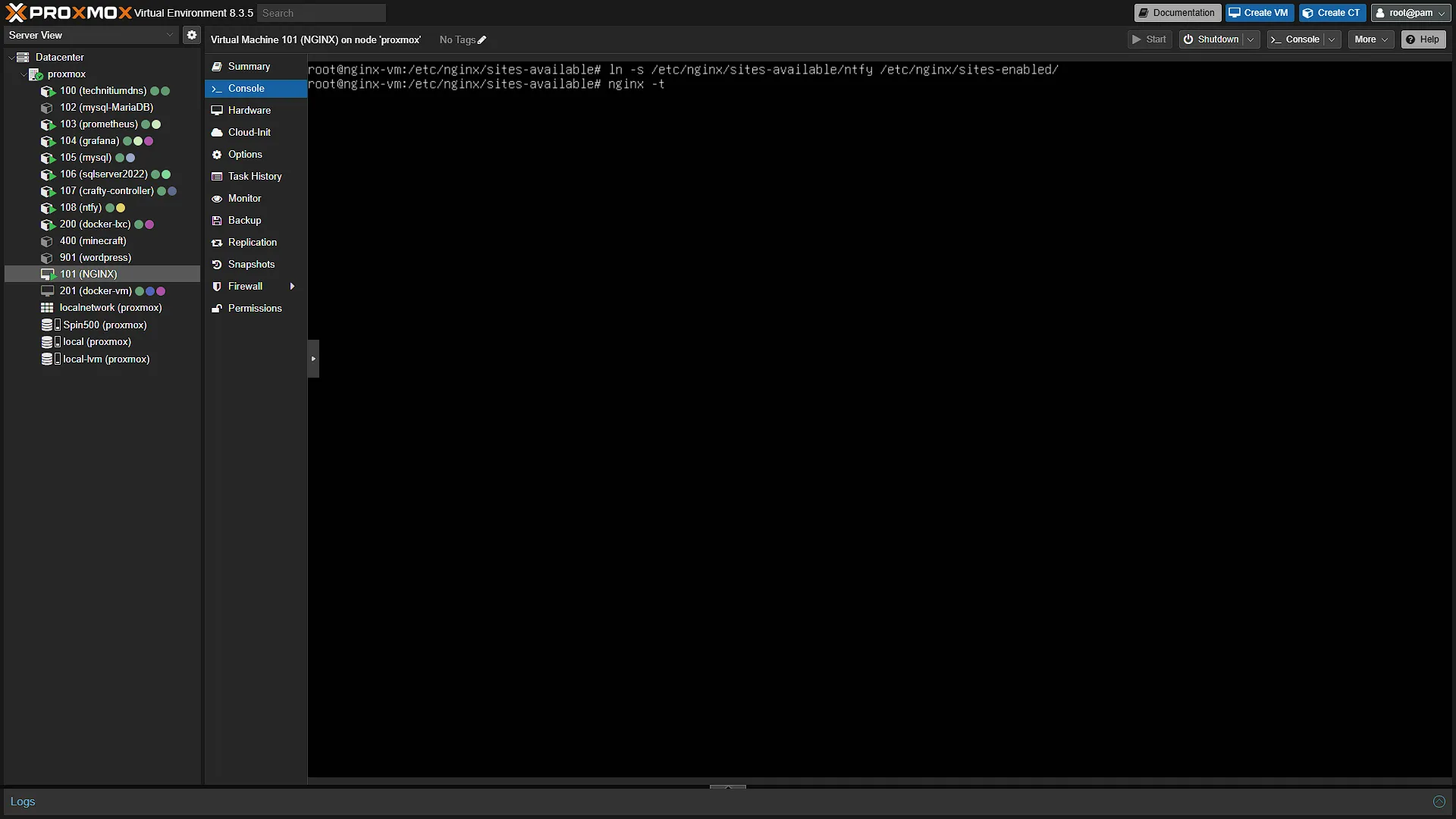 ntfy www - 4 - Create link