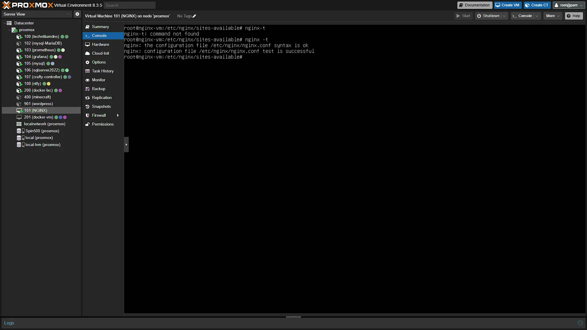 ntfy www - 5 - Check config