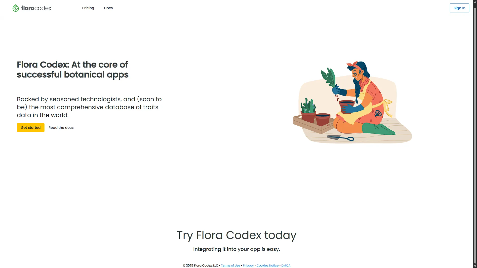 FloraCodex - 1 - Website