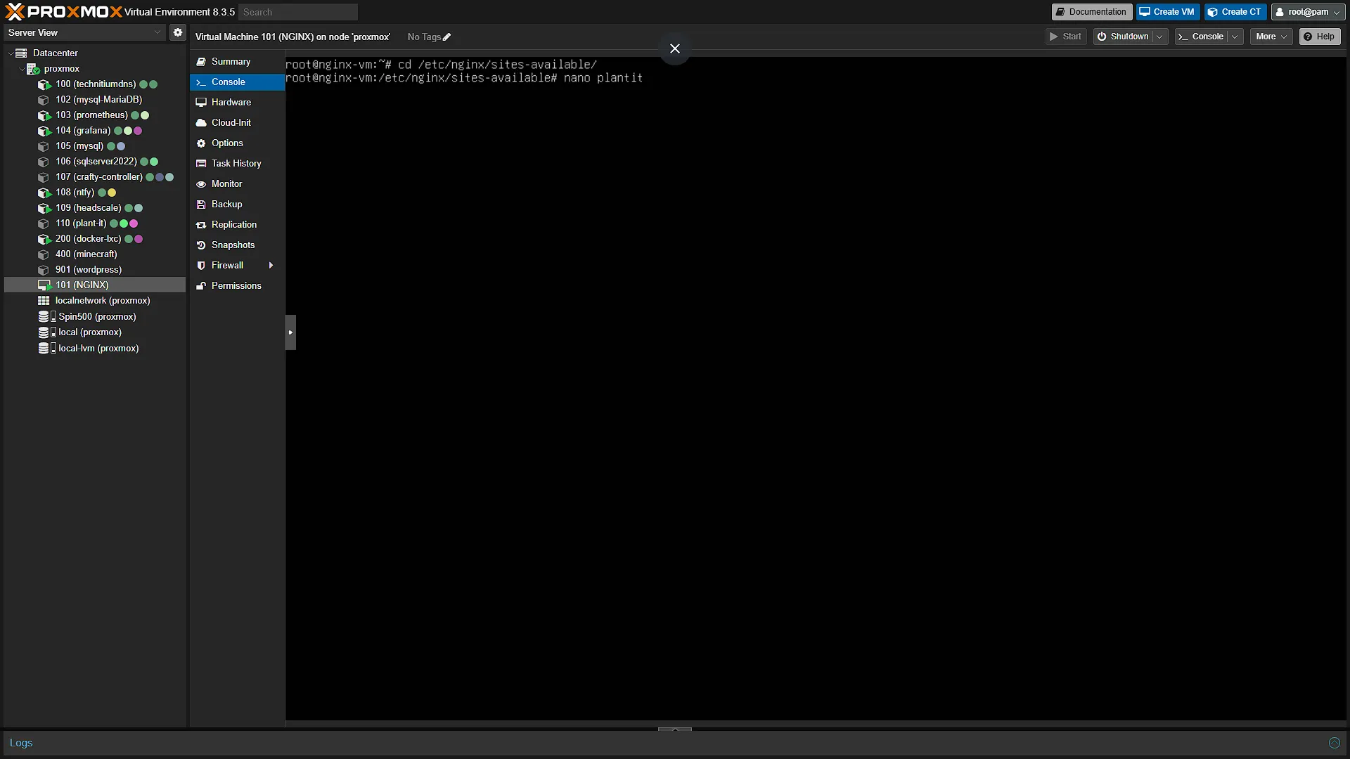 Plant-it access - 2 - Commands