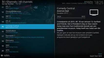 Kodi PVR