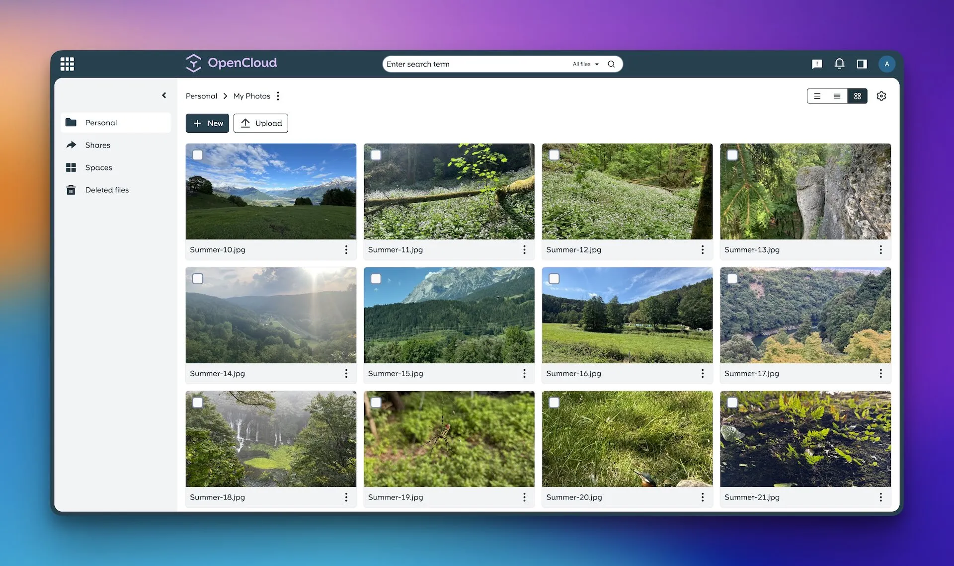 OpenCloud Screenshot